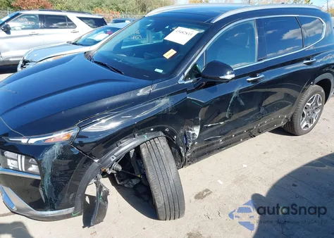 2023 Hyundai Santa Fe Hybrid Sel Premium z USA, uszkodzony, nr VIN 5NMS3DA10PH024131